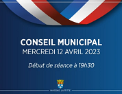 Conseil Municipal du 12 avril 2023